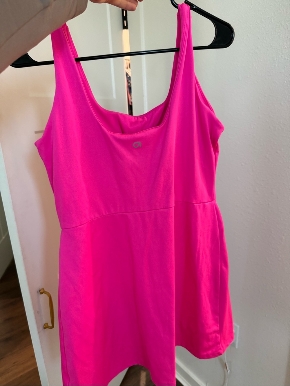 GAP Bright Pink Tank Mini Dress - Picture 2 of 3